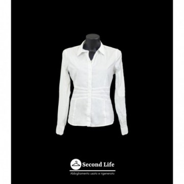 Camicia cotone donna manica...