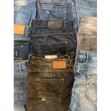 Jeans uomo crema cartone da...