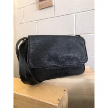 Borsa vintage in pelle nera...