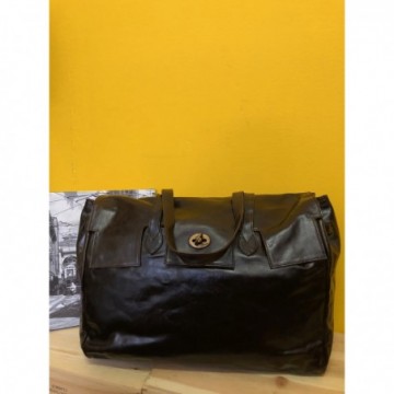 Borsone in pelle testa di...