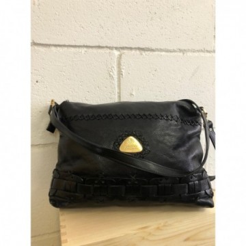 Tracolla in pelle lavorata...