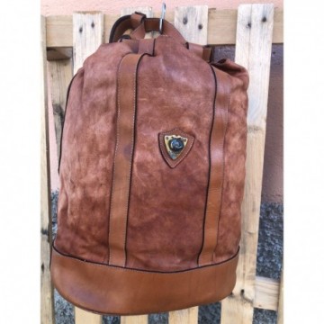Zaino vintage in cuoio - BB42