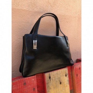 Borsa semirigida in pelle...