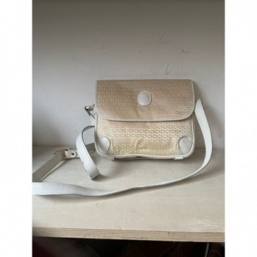 Borsa vintage bianca in...